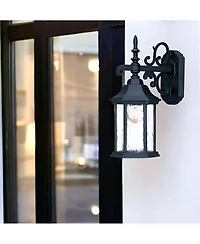 Outdoor Domed Hanging Lantern Wall Light – Perfect for Gardens & Entryways