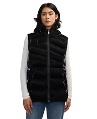 Scotch & Soda Women's Schyler Boxy Puffer with Fixed Hood
