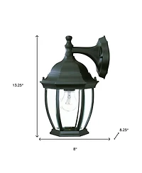 Wide Hanging Lantern Wall Light for Outdoor and Indoor Lighting