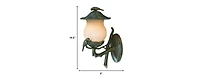 Bird Detail Lantern Wall Light – Timeless Design for Porch & Walkways