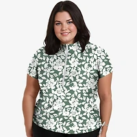 Calypsa Plus Half-Zip Adele Swim Top