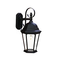 Vintage Swing Arm Hanging Lantern Wall Sconce for Ambient Lighting