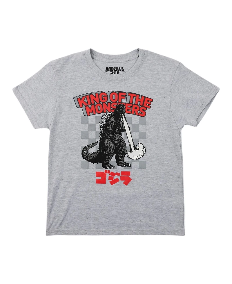 Godzilla Big Boys 3-Pack of Youth Short Sleeve Tees 14/16 (Xl)