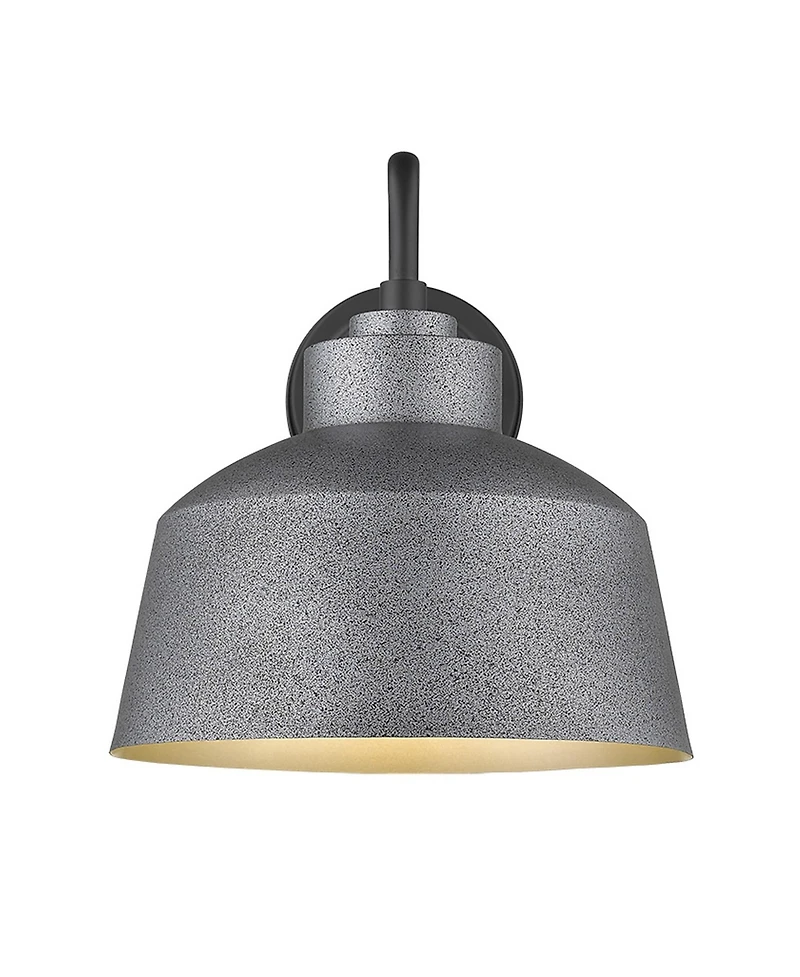 Pebbled Bowl Shape Outdoor Wall Light for Porch and Patio Lighting