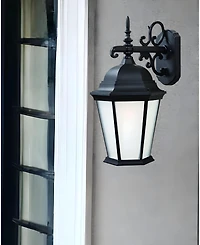 Outdoor Domed Hanging Lantern Wall Light – Stylish Lighting for Home & Garden