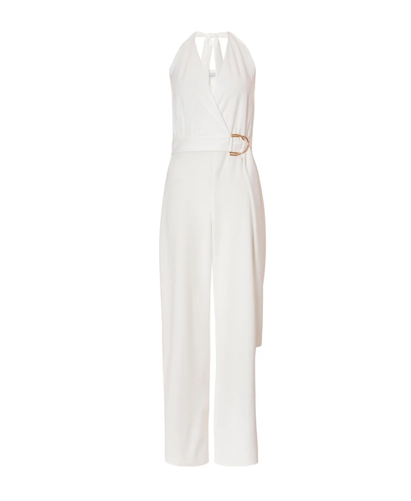 Quiz Women's Scuba Crepe Halter Jumpsuit