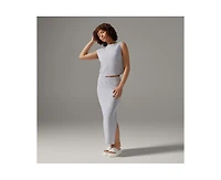 Tavi Women's Brushed Tec Knit Asymmetrical Tee