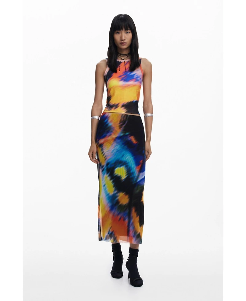 Desigual Women's T-shirt designed by Mr. Christian Lacroix
