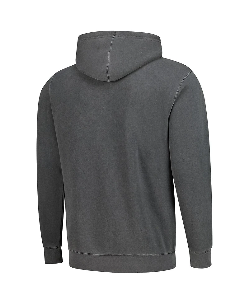 Mitchell & Ness Men's Gray Green Bay Packers Slot Pullover Hoodie