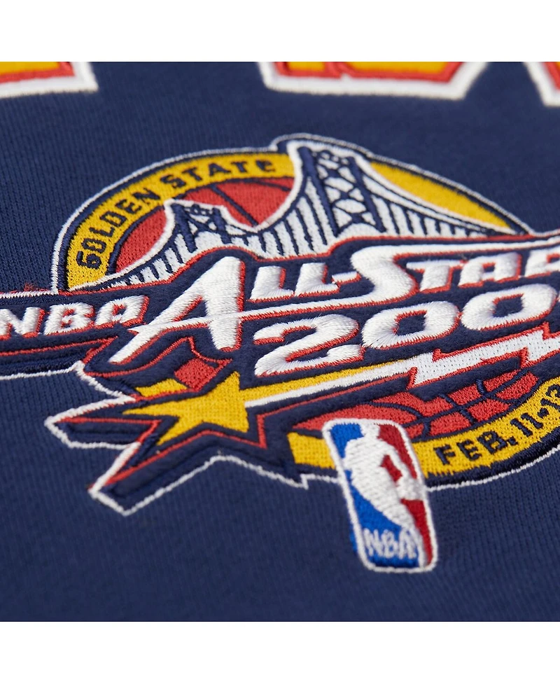 Mitchell & Ness Men's and Women's Navy 2000 Nba All-Star Game Throwback Pullover Sweatshirt