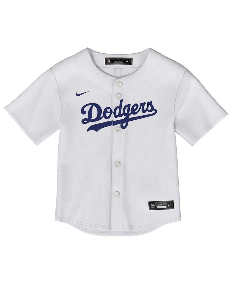 Outerstuff Toddler Mookie Betts White Los Angeles Dodgers Replica 2.0 Player Jersey