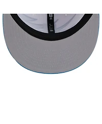 New Era Men's Blue Detroit Lions Throwback Jagged 9FiFTY Snapback Hat
