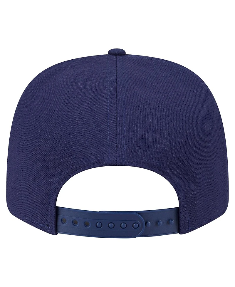 New Era Men's Navy Tampa Bay Rays Multi-Rope 9SEVENTY Stretch-Snap Hat