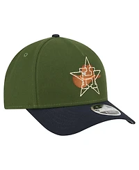 New Era Men's Dark Green Houston Astros City Feature 9FORTY A-Frame Adjustable Hat