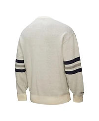Mitchell & Ness Men's Cream New York Yankees Retro Pullover Sweater