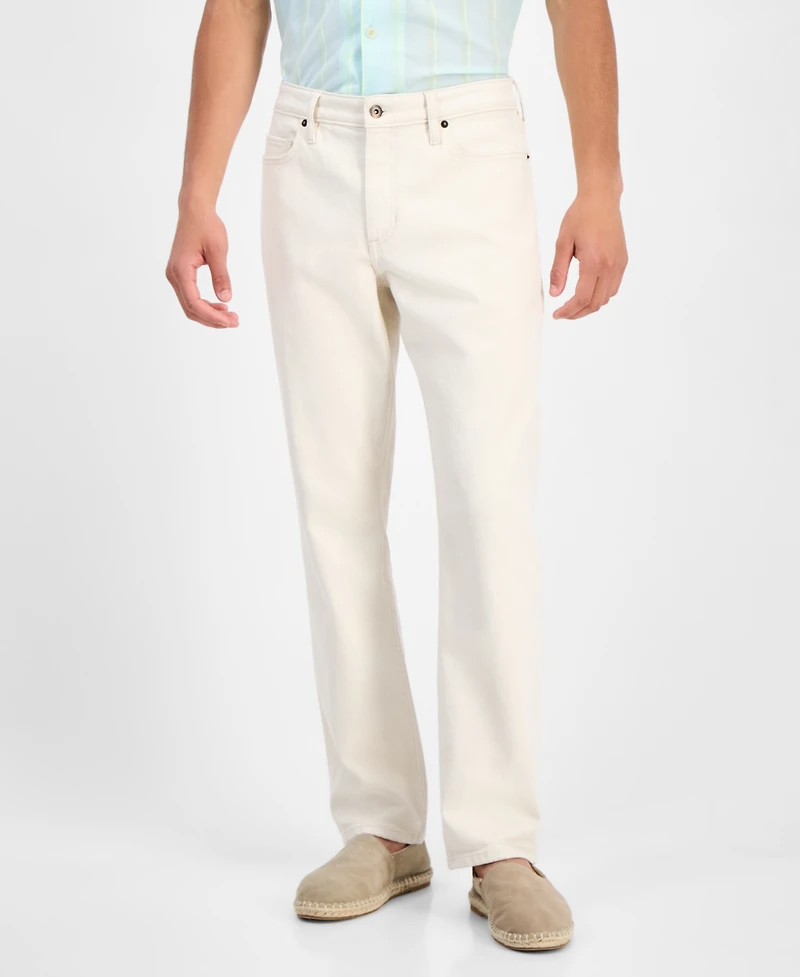Sun + Stone Men's Sable Straight Fit Jeans, Exclusively at Macy's