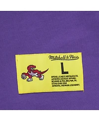 Mitchell & Ness Men's Raptors Purple Toronto Hardwood Classics Neon Nights Premium T-Shirt