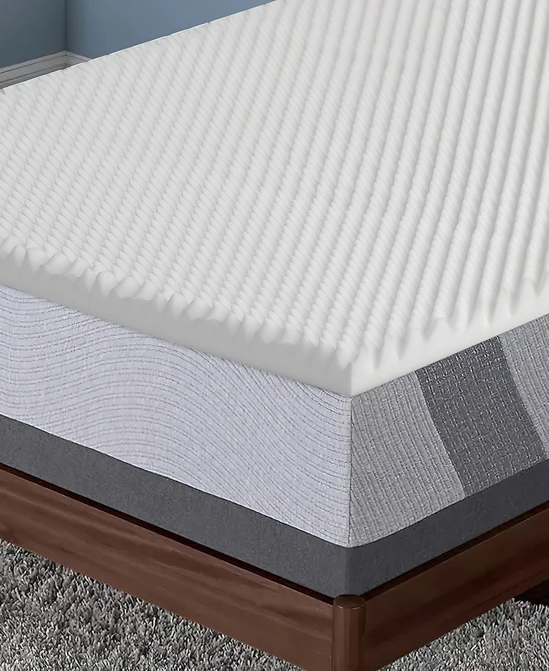 Payton 1" Convoluted Foam Mattress Topper