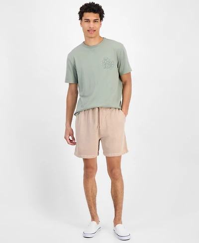Sun + Stone Sunwashed 6" Shorts, Exclusively at Macy's