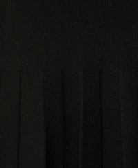 Mango Women's A-Line Knit Strapless Dress