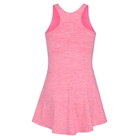adidas Big Girls Melange Flounce Racerback Sleeveless Dress