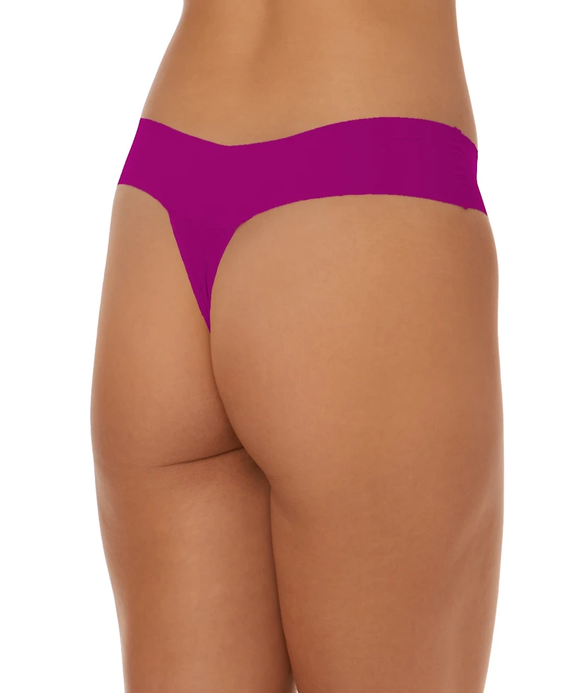 Hanky Panky Women's Breathe Soft Mid Rise Thong 3 Pack