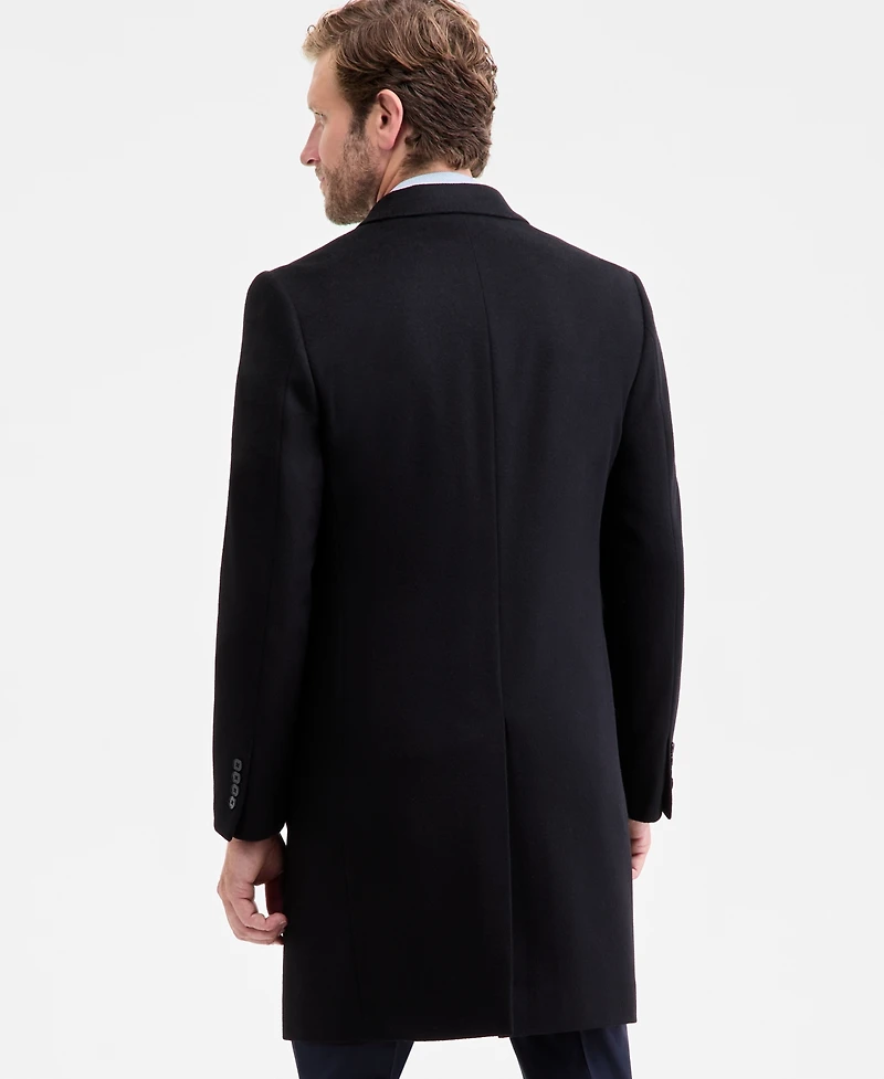 Calvin Klein Men's Classic-Fit Wool Blend Overcoat