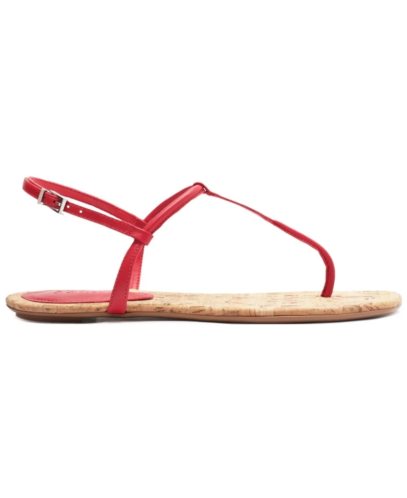 Schutz Women's Elsha Round Toe Flat Sandals