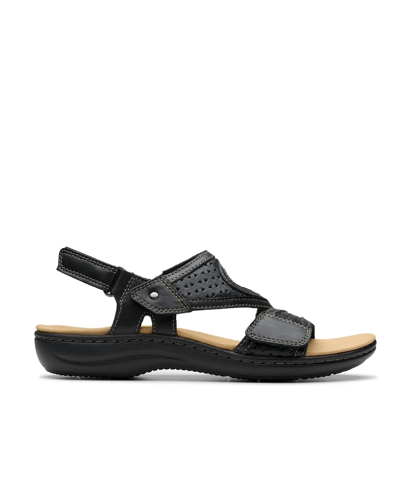 Clarks Women's Laurieann Faye Slip On Flat Sandals