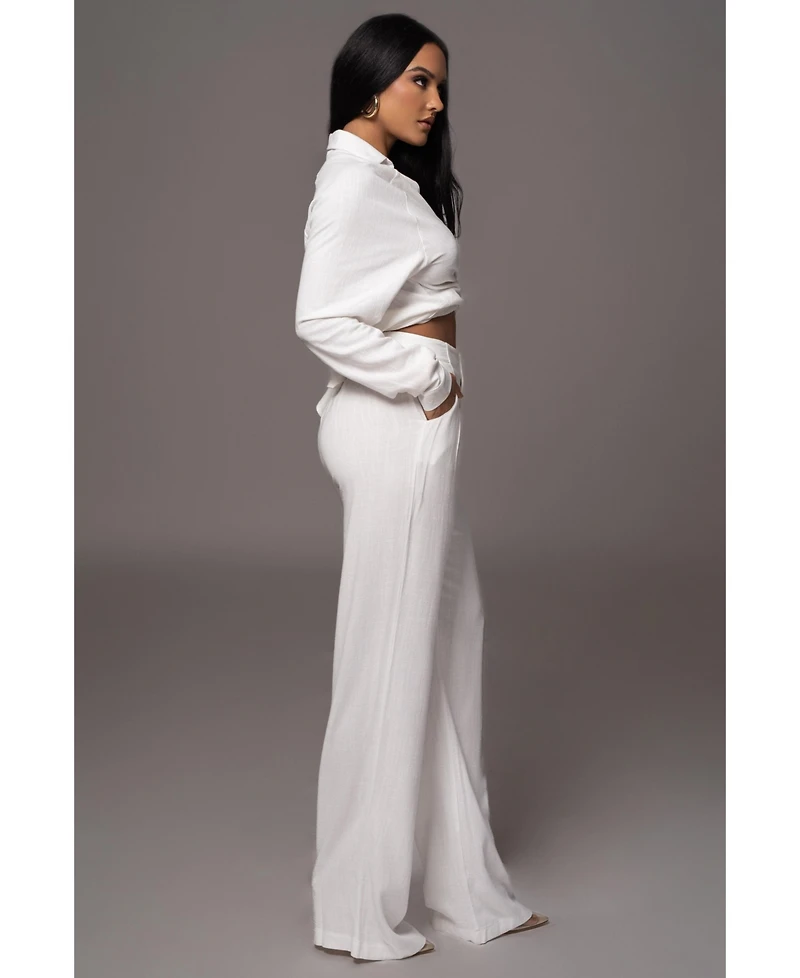 Jluxlabel Women's Thea Linen Pants