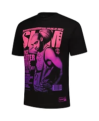 Mitchell & Ness Men's Vince Carter Black Toronto Raptors Slam Gradient T-Shirt