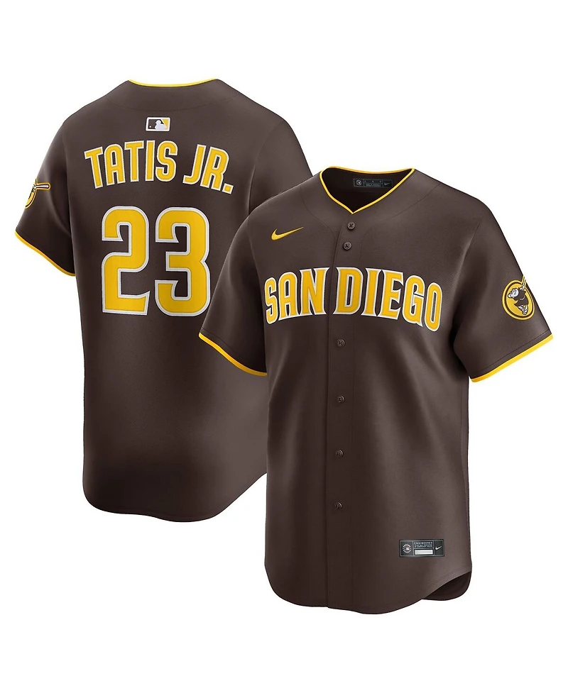 Nike Men's Fernando Tatis Jr. Brown San Diego Padres Alternate Limited Player Jersey