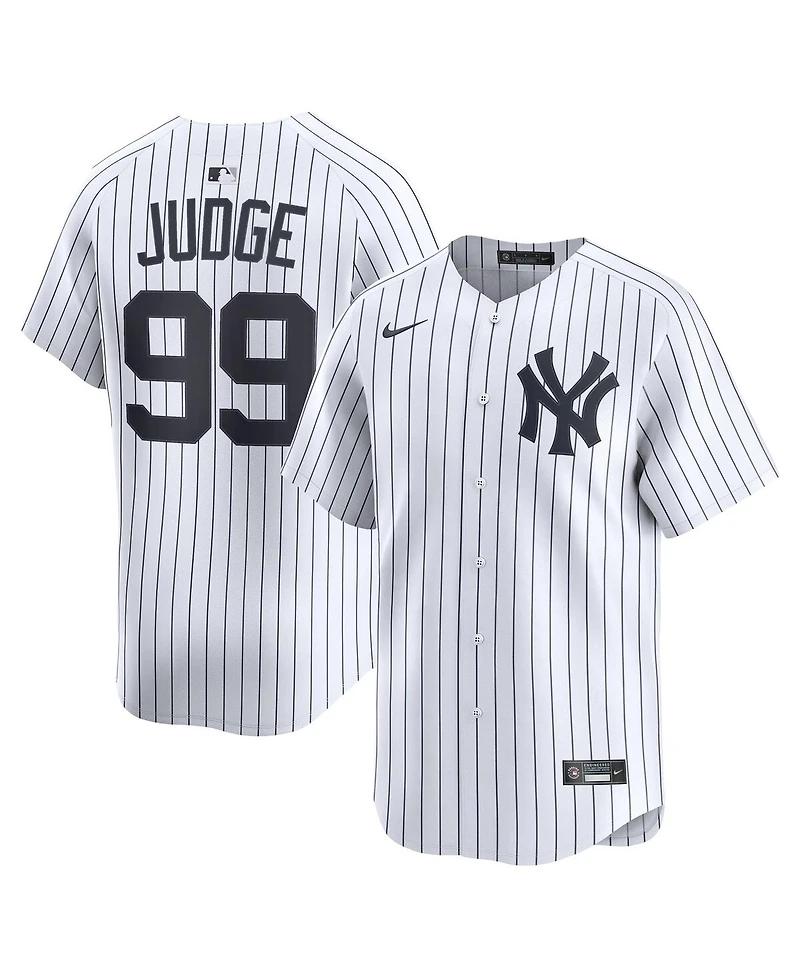 Nike Men's Aaron Judge White New York Yankees Home Limited Player Jersey