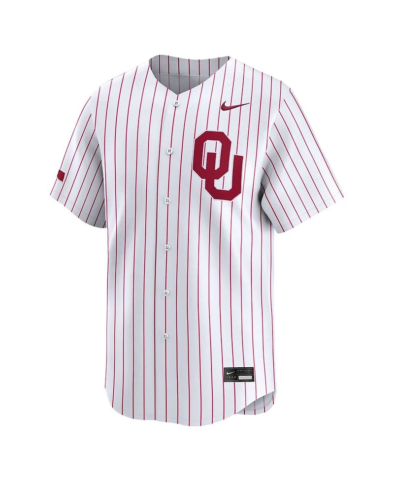 Nike Men's White Oklahoma Sooners College Limited Baseball Jersey