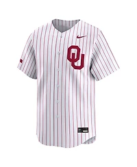 Nike Men's White Oklahoma Sooners College Limited Baseball Jersey