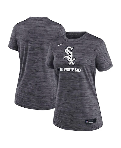 Nike Women's Black Chicago White Sox Authentic Collection Velocity Performance T-Shirt