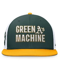 Nike Men's Green/Gold Athletics Pro Trucker Snapback Hat