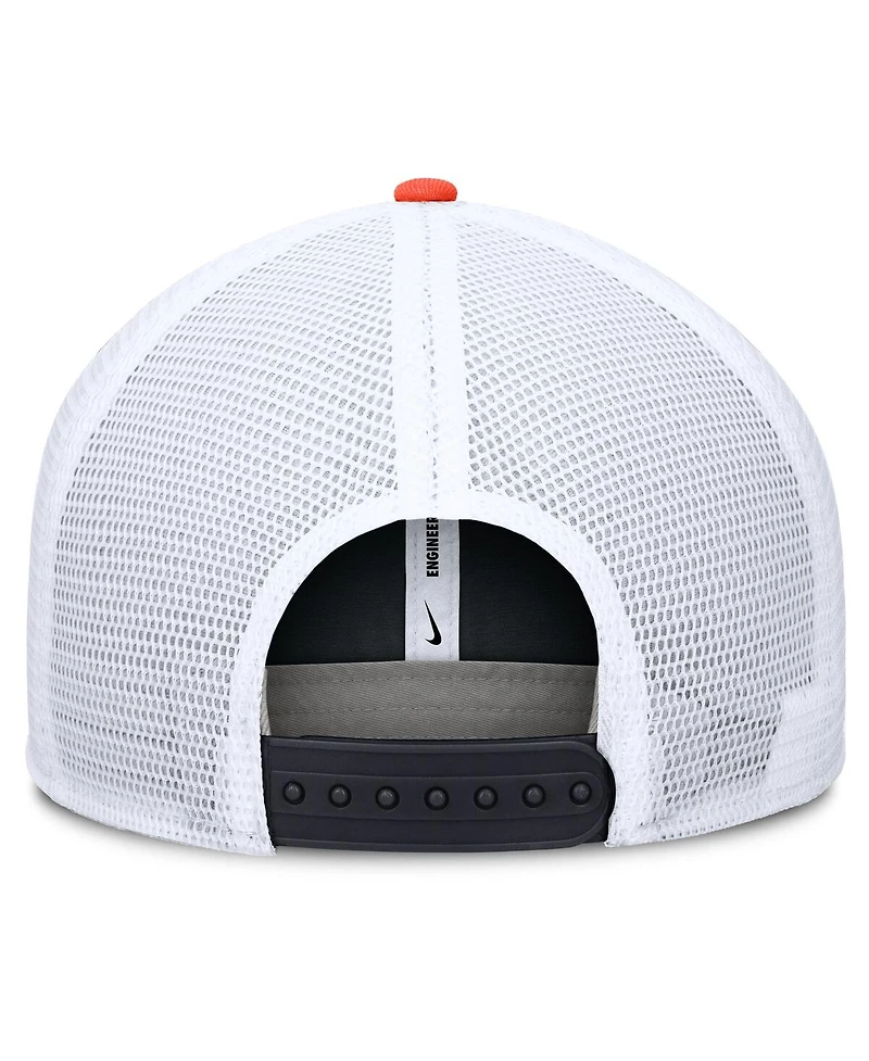 Nike Men's Navy/Orange Detroit Tigers Pro Trucker Snapback Hat
