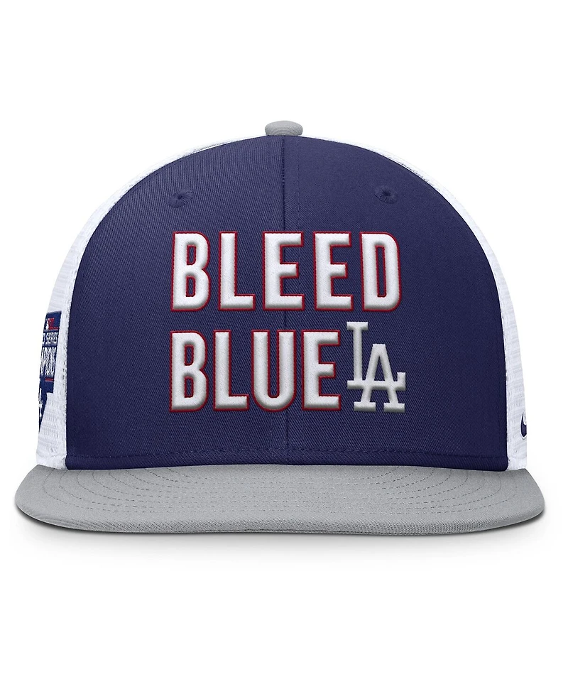 Nike Men's Blue Los Angeles Dodgers Pro Trucker Snapback Hat