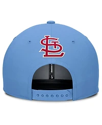 Nike Men's Gray/Light Blue St. Louis Cardinals Pro Performance Snapback Hat