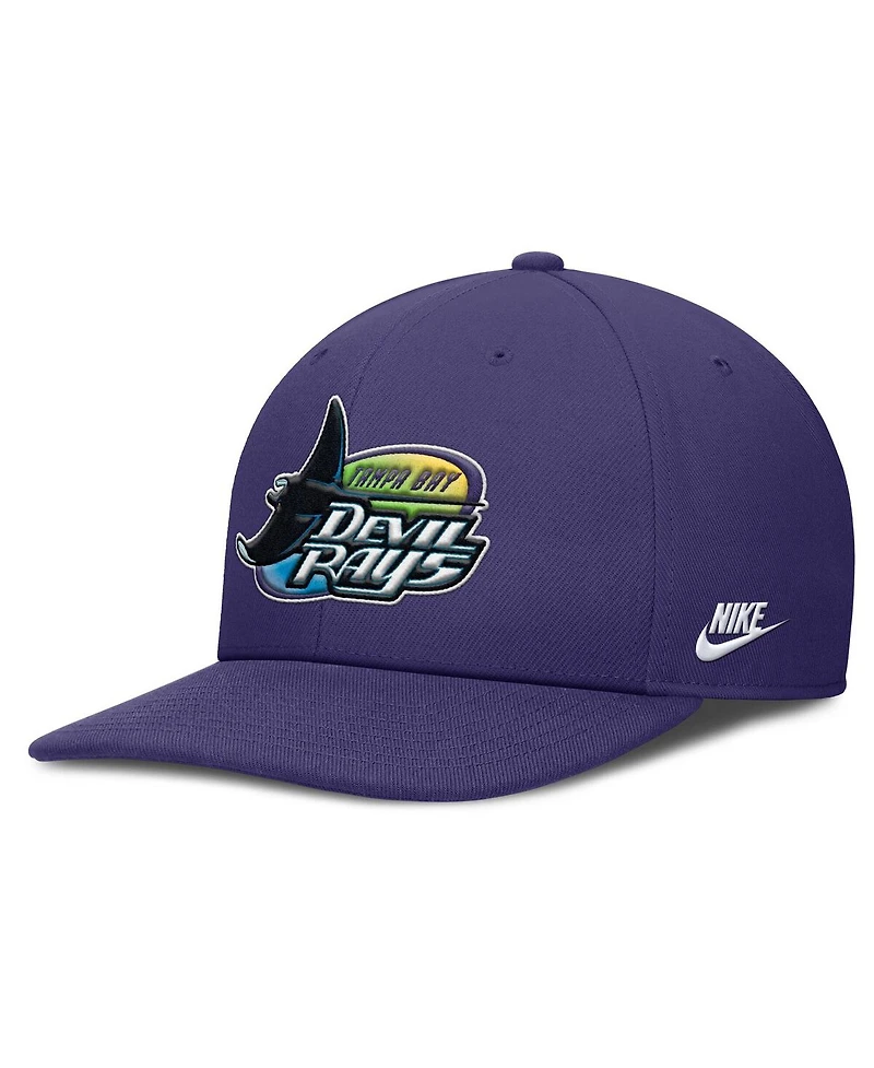 Nike Men's Purple Tampa Bay Rays Pro Performance Snapback Hat