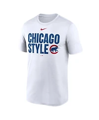 Nike Men's White Chicago Cubs Local Legend Performance T-Shirt