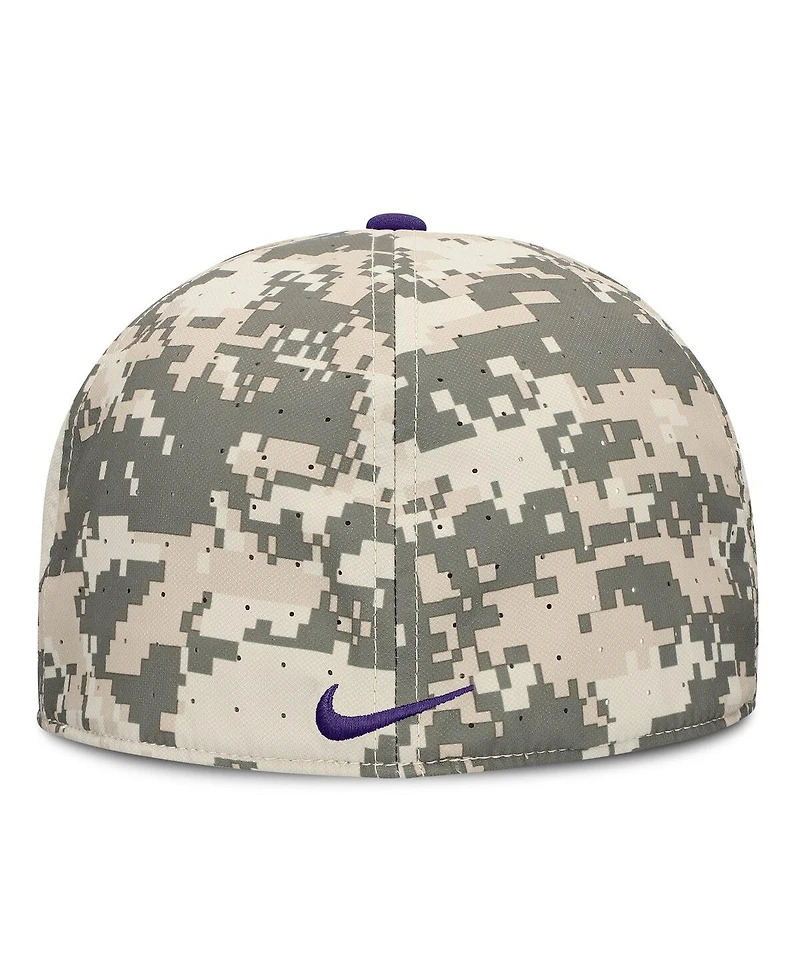 Nike Men's Digital Camo Lsu Tigers 2025 Dugout True Performance Fitted Hat
