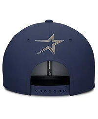 Nike Men's Gray/Navy Houston Astros Pro Performance Snapback Hat