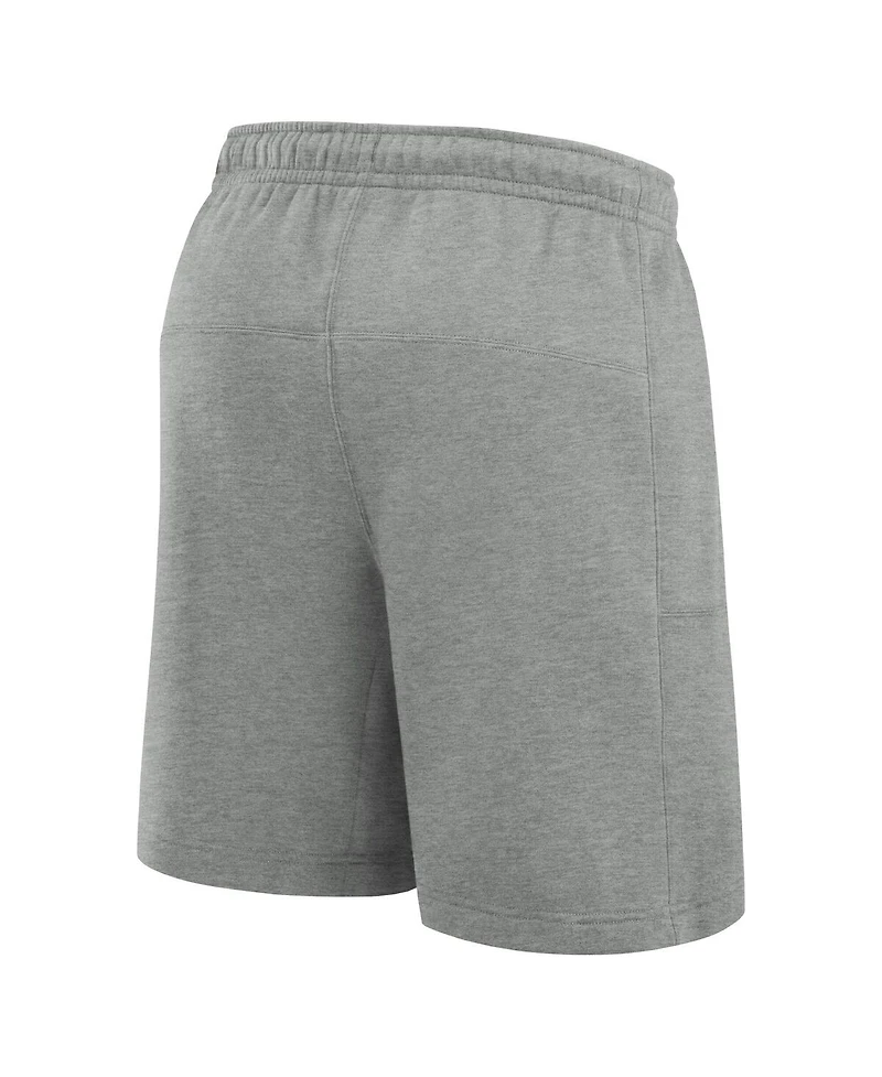 Nike Men's Heather Gray Iowa Hawkeyes Legacy Fleece Essential Shorts