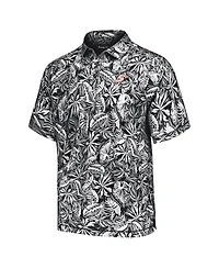 Tommy Bahama Men's Black Kyle Larson Sport Tropical Score Island Zone Polo Shirt