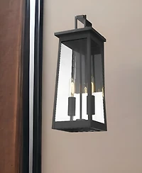 Double Light Wall Lamp for Bathroom and Accent Walls