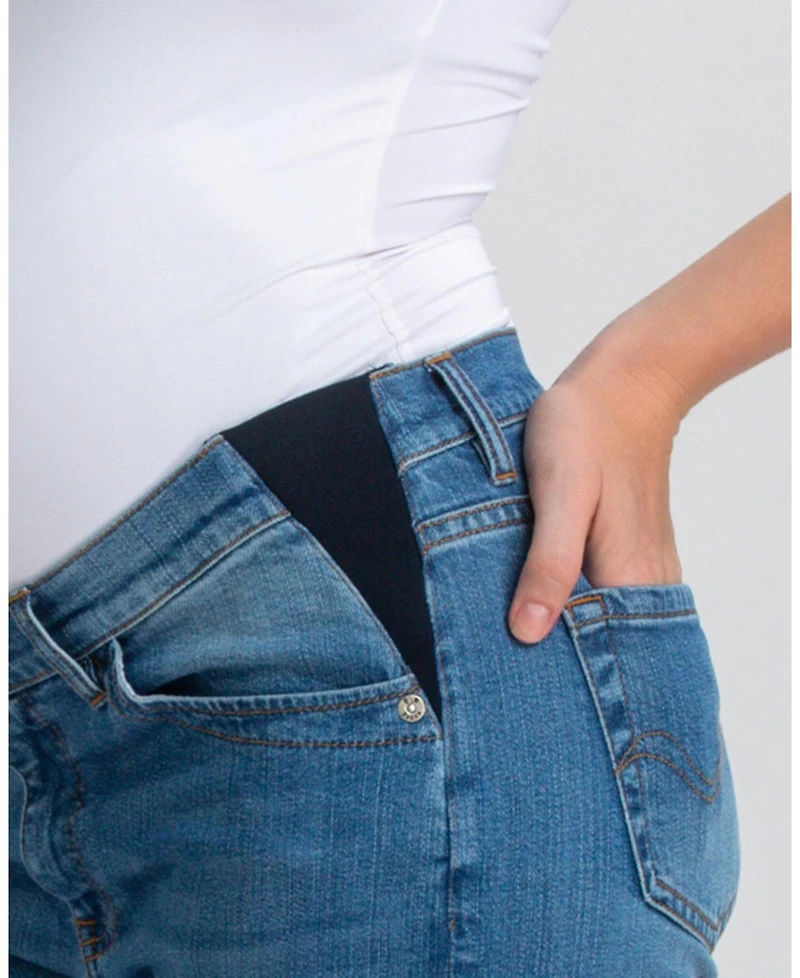 Pietro Brunelli Maternity Loose Fit & Elastic Waist Boyfriend Jeans