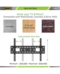 ProMounts Tilt Tv Wall Mount for TVs 42"