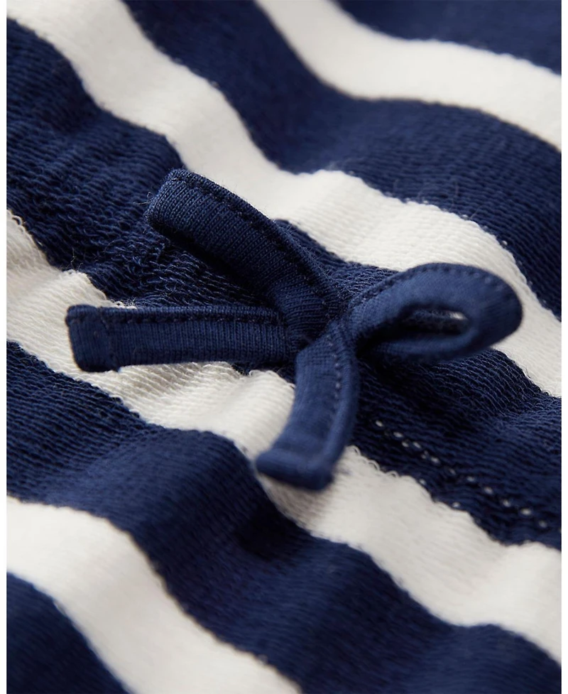 MeMoi Baby Boys Terry Striped Romper